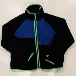 New Balance Bandier Fleece Jacket with Green Trim Women’s Size Small NWT!